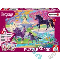 Schmidt 100 db-os puzzle - Bayala - Glade with unicorn family (56396)
