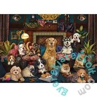 Schmidt 1000 db-os puzzle - Colorful evening in the salon - Brigid Ashwood (59987)