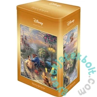 Schmidt 500 db-os puzzle fém dobozban - Disney - Beauty and the Beast, Thomas Kinkade (59926)