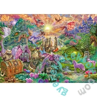 Schmidt 1000 db-os puzzle - Enchanted dragon kingdom (58966)