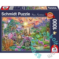 Schmidt 1000 db-os puzzle - Enchanted dragon kingdom (58966)