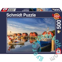 Schmidt 500 db-os puzzle - Fishing harbor – Weisse Wiek
