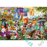 Schmidt 1000 db-os puzzle - Crazy garden of pets (58978)