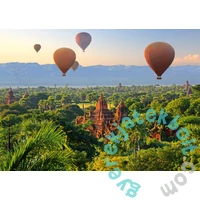 Schmidt 1000 db-os puzzle - Hot air balloons - Mandalay, Myanmar (58956)