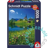 Schmidt 1000 db-os puzzle - Inzell, Einsiedlhof and St. Nicholas Church (57391)