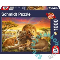 Schmidt 1000 db-os puzzle - Loving Lions (58987)