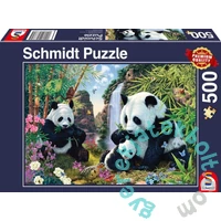 Schmidt 500 db-os puzzle - Panda Family (57380) 
