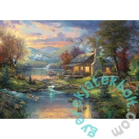 Schmidt 500 db-os puzzle fém dobozban - Nature' Paradise (59691)