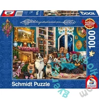 Schmidt 1000 db-os puzzle - Party in the library - Ashwood (59988)
