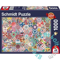 Schmidt 1000 db-os puzzle - Patchwork (57384)