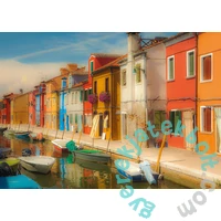 Schmidt 1000 db-os puzzle - Bright Houses on the Island of Burano (58991)