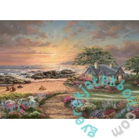 Schmidt 1000 db-os puzzle - Seaside Cottage, Thomas Kinkade (57368)