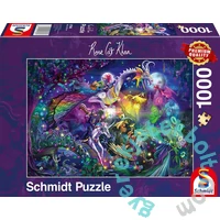 Schmidt 1000 db-os puzzle - Summer Night Circus, Rose Cat Khan (57586)