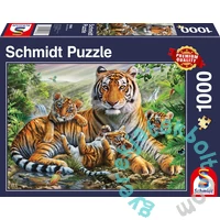 Schmidt 1000 db-os puzzle - Tiger and Cubs (58986)