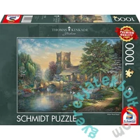 Schmidt 1000 db-os puzzle - Willow Wood Chapel, Thomas Kinkade (57367)