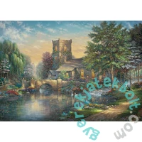 Schmidt 1000 db-os puzzle - Willow Wood Chapel, Thomas Kinkade (57367)