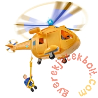 Simba Sam, a tűzoltó Wallaby 2 helikopter figurával (1002)