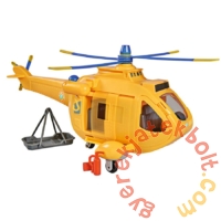 Simba Sam, a tűzoltó Wallaby 2 helikopter figurával (1002)