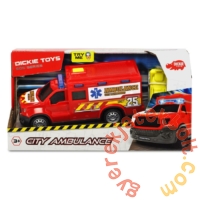 Dickie City Ambulance játék mentőautó - 18 cm (3713013)