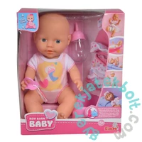 Simba New Born Baby pisilős játékbaba (5032485)