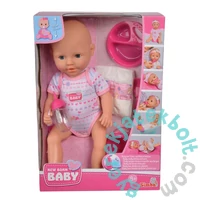 Simba New Born Baby pisilős játékbaba (5032533)