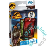 Cartamundi - Jurassic World 4 az 1-ben kártyajáték (861048)