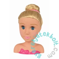 Simba Steffi Love Girl - Sminkelhető, fésülhető babafej - 15 db-os