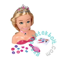 Simba Steffi Love Girl - Sminkelhető, fésülhető babafej - Hercegnő