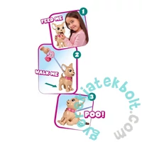 Chi Chi Love - Poo Poo Puppy sétáló kutyus kiegészítőkkel (5893264)
