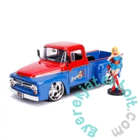 DC Comics - Bombshells fém autómodell - Supergirl figurával - 21 cm