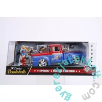 DC Comics - Bombshells fém autómodell - Supergirl figurával - 21 cm