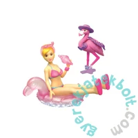 Dickie Flamingo Jeep állószörf játékszett babával