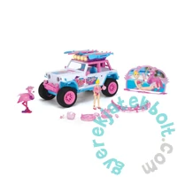 Dickie Flamingo Jeep állószörf játékszett babával
