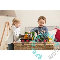 Dickie ABC Happy Fendt traktor rönkszállítóval - 65 cm