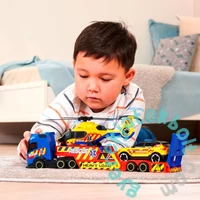 Dickie Rescue Transporter mentőjárművek játékszett