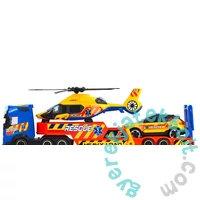 Dickie Rescue Transporter mentőjárművek játékszett