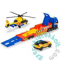 Dickie Rescue Transporter mentőjárművek játékszett
