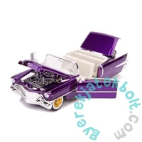 Hollywood Rides fém autómodell - Elvis figurával - 1956 Cadillac Eldorado - 21 cm