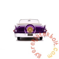 Hollywood Rides fém autómodell - Elvis figurával - 1956 Cadillac Eldorado - 21 cm