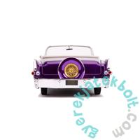 Hollywood Rides fém autómodell - Elvis figurával - 1956 Cadillac Eldorado - 21 cm