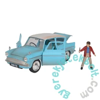 Hollywood Rides fém autómodell - Harry Potter figurával - 1959 Ford Anglia - 18 cm