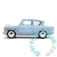 Hollywood Rides fém autómodell - Harry Potter figurával - 1959 Ford Anglia - 18 cm