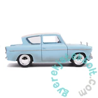 Hollywood Rides fém autómodell - Harry Potter figurával - 1959 Ford Anglia - 18 cm