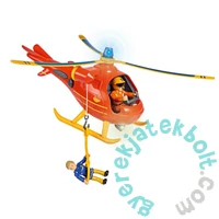 Sam, a tűzoltó Wallaby helikopter figurával 