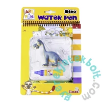 Simba Art &amp; Fun Vizes Kifestőkönyv figurával - Dínó (106334633)