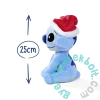 Simba Disney plüss figura - Stitch mikulás sapkával 25 cm (6315870035NPB)