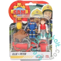Simba Sam, a tűzoltó figura 3 db-os szett - Ellie, Peter + Wildschwein (109252623)