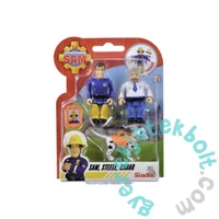 Simba Sam, a tűzoltó figura 3 db-os szett - Sam, Steel + Radar (109252515)