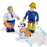 Simba Sam, a tűzoltó figura 3 db-os szett - Sam, Steel + Radar (109252515)