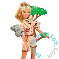 Simba Steffi Love baba - Állatgondozó Steffi koala családdal játékszett